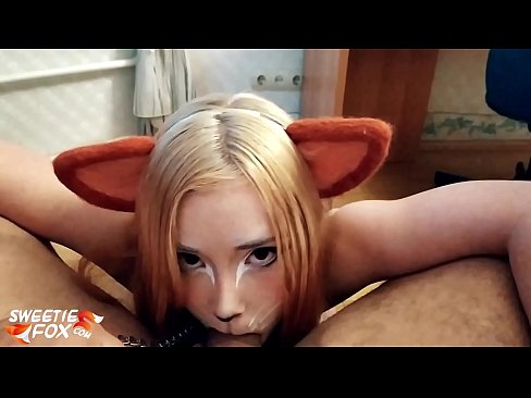 ❤️ Kitsune svelge pikk og cum i munnen ️❌ Analporno hos oss